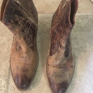 Diba True Plen Tee Cognac Ankle Boot.